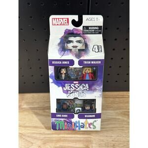 Marvel Minimates Jessica Jones Box Set 4-Pack with Cage Trish Kilgrave New NIB